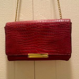 Red and gold purse